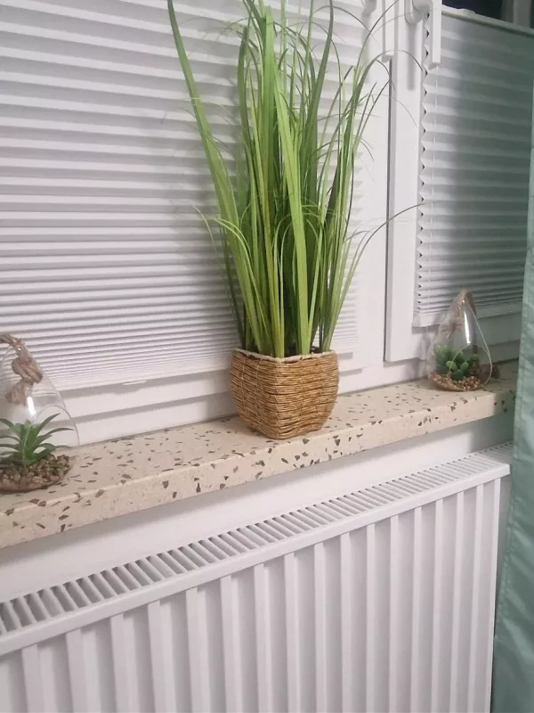 Ferienwohnung Lichtblick - Schlafzimmer Holz Deko