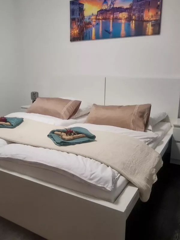 Ferienwohnung Lichtblick - Schlafzimmer Weiß