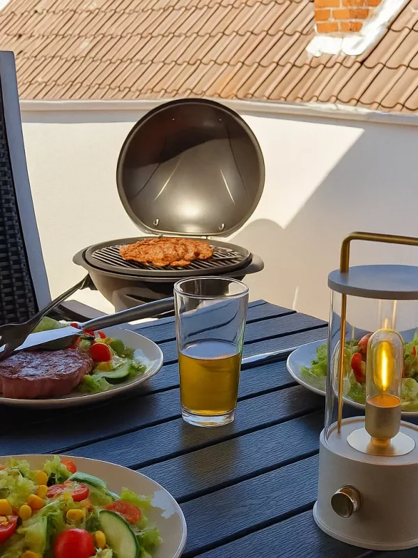 Ess-/ Grillbereich auf der Terrasse